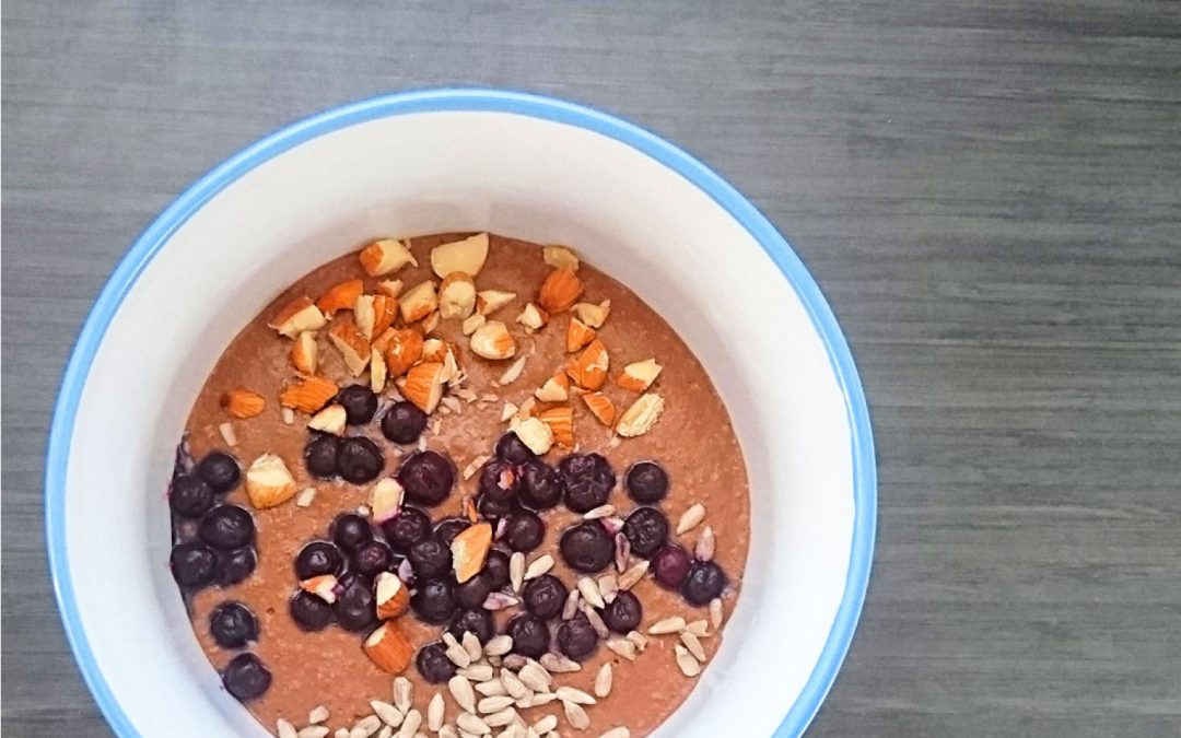 Hazelnut & Chocolate Smoothie Bowl
