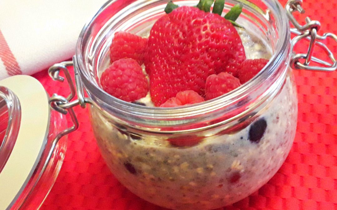 Berry Overnight Oats
