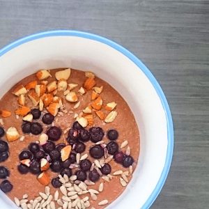 Hazelnut & Chocolate Smoothie Bowl